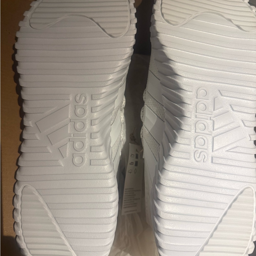 adidas Kaptir 3.0 White Running Shoes - Picture 3 of 3